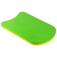 Доска для плавания с ручками 43х29 см (зелено/желтая) E32993