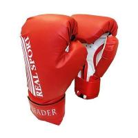 Перчатки боксерские LEADER4 унций, красный