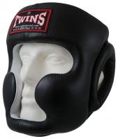 Шлем боксерский TWINS HGL-6 (кожа) (черный) размер L